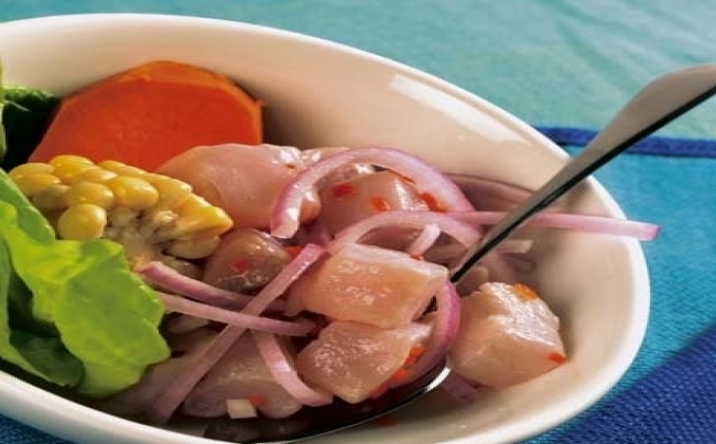 Cebiche de lenguado